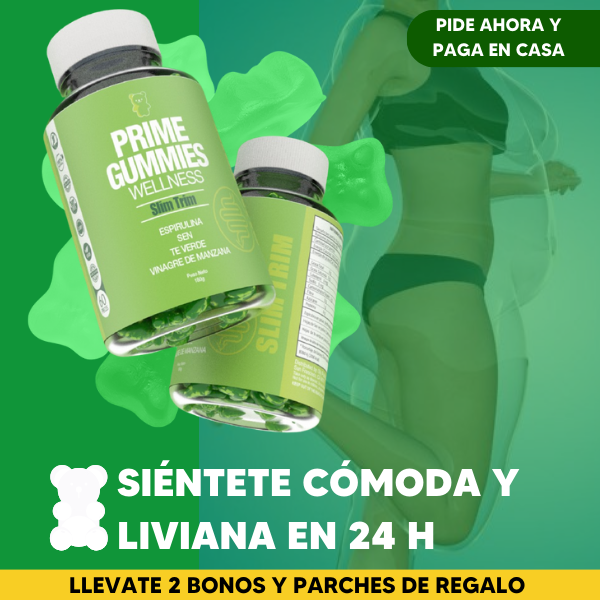 Prime Gummies® Gomitas de Zen, Epirulina y Vinagre de Manzana