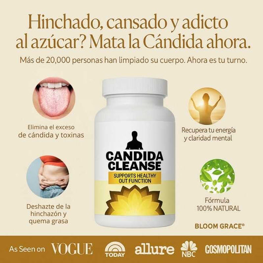 Cápsulas que reducen antojos, hinchazón y fatiga / Candida Cleanse®