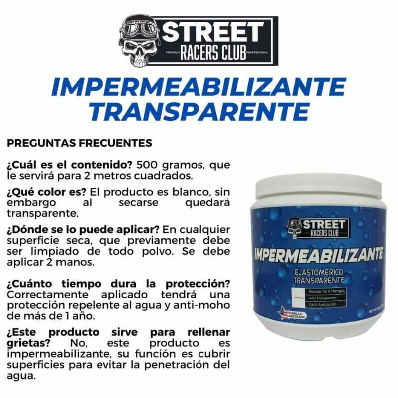 Impermeabilizante Multiusos - Street Racers