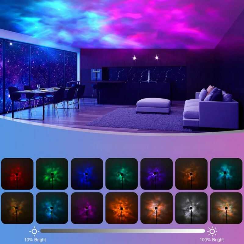 Lámpara Proyector de Aurora Boreal - DreamWave