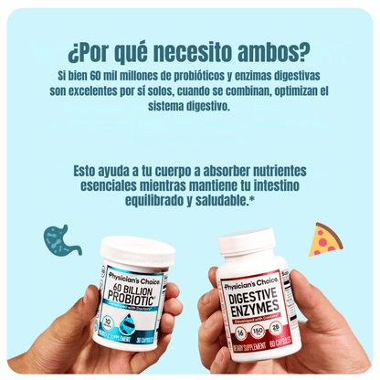 COMBO DIGESTIVO Physician's Choice™ REGENERACIÓN TOTAL EN 7 DÍAS