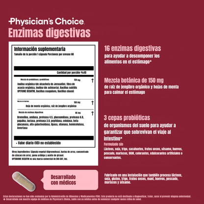 COMBO DIGESTIVO Physician's Choice™ REGENERACIÓN TOTAL EN 7 DÍAS